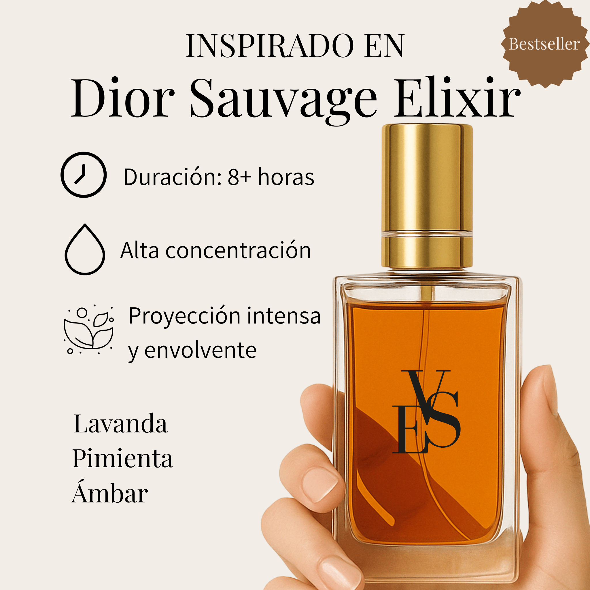 EvS No. 7: Inspirado en Dior Sauvage Elixir