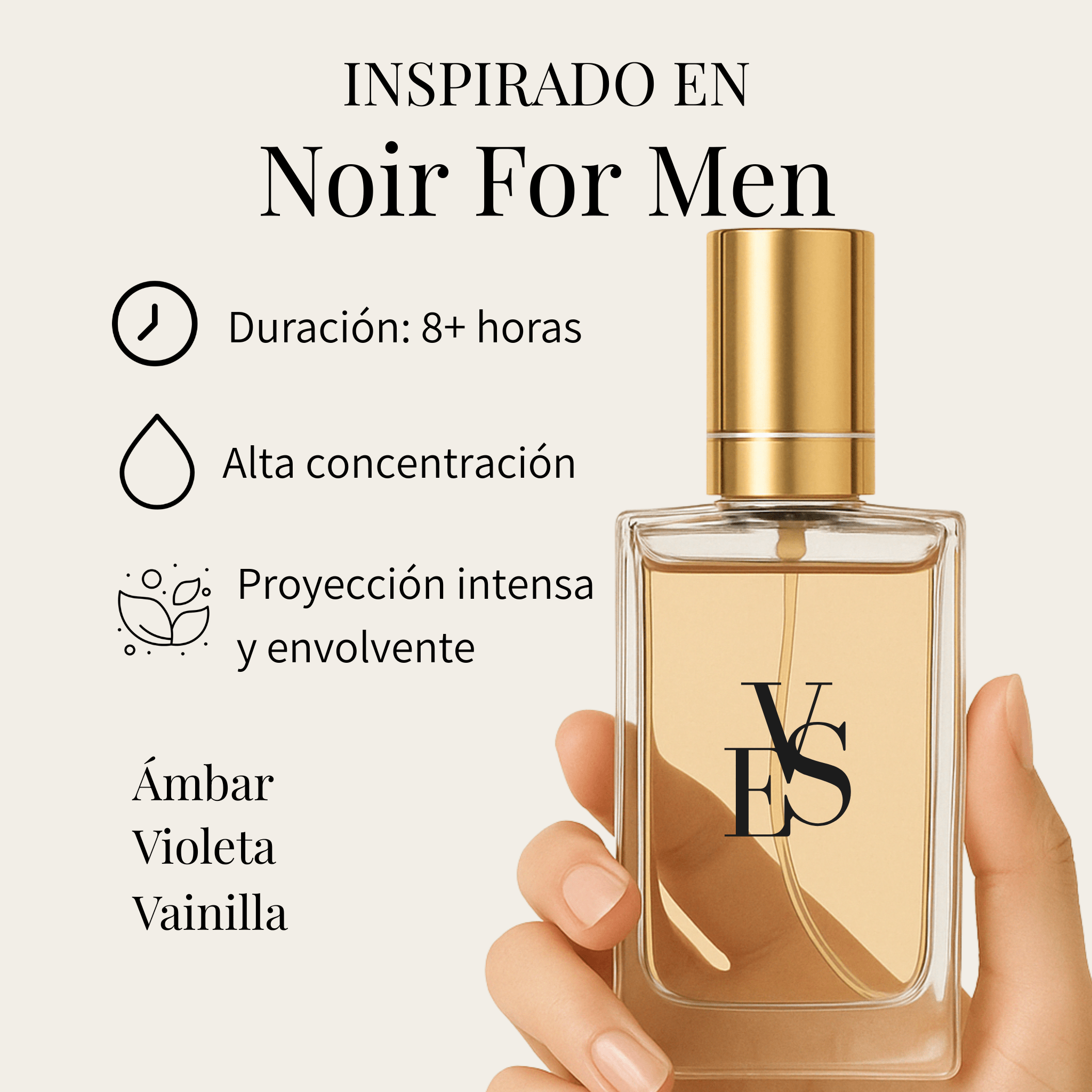 EvS No. 25: Inspirado en Tom Ford Noir - For Men