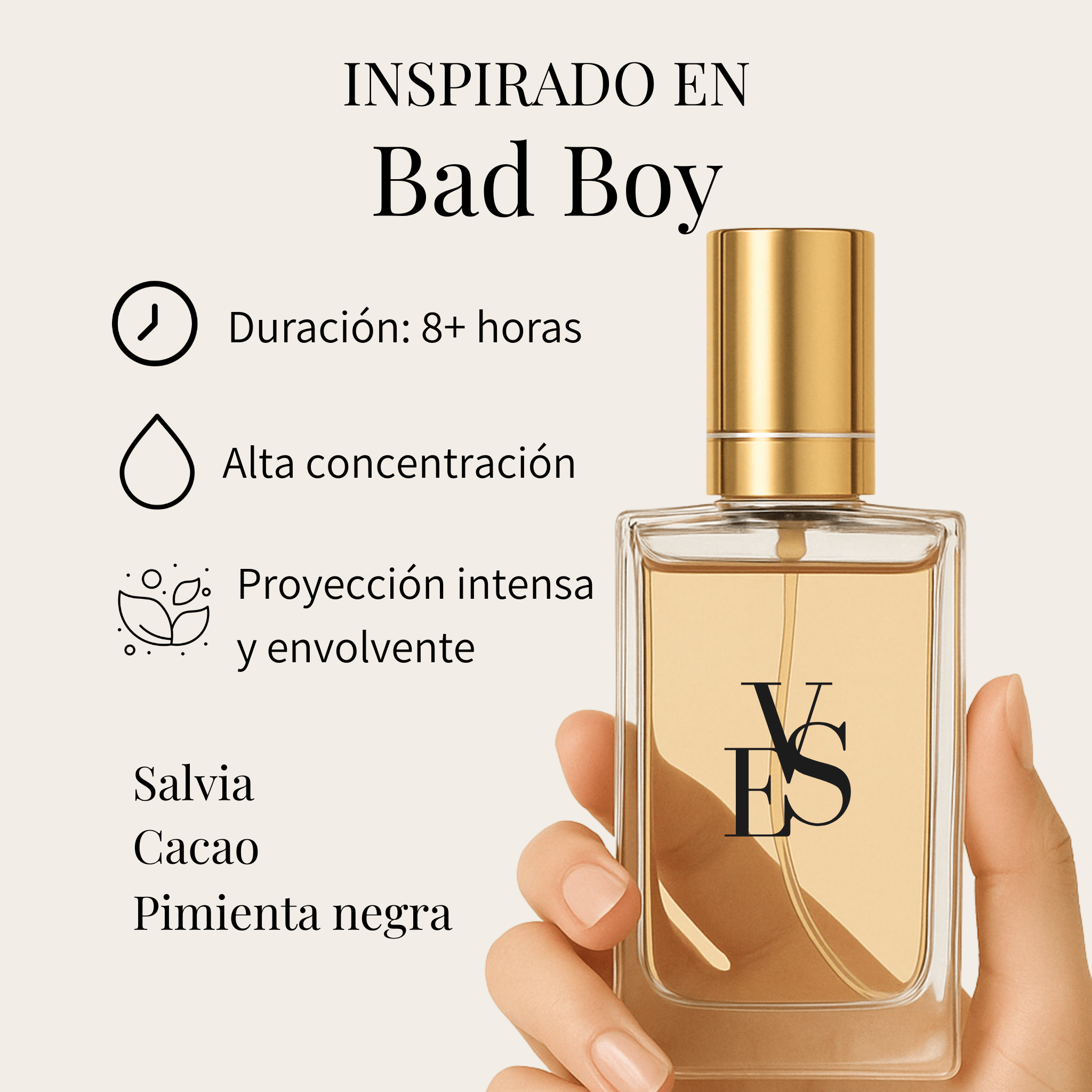 EvS No. 9: Inspirado en Carolina Herrera Bad Boy